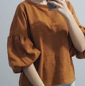 Shein small size orange top